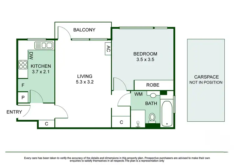 Floorplan of Homely apartment listing, 6/209 Dandenong Road, Prahran VIC 3181