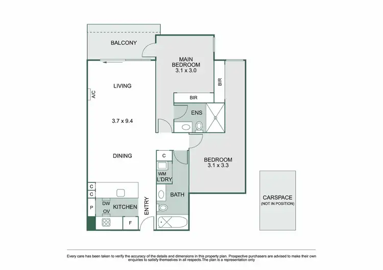 Floorplan of Homely apartment listing, 21/1059 Malvern Road, Toorak VIC 3142