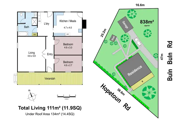 Floorplan of Homely house listing, 7 Buln Buln Road, Drouin VIC 3818