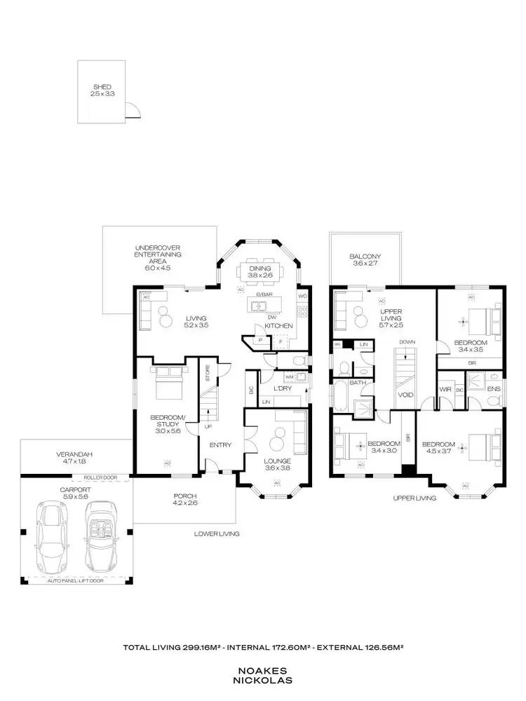 Floorplan of Homely house listing, 22A Tennant Street, Torrens Park SA 5062