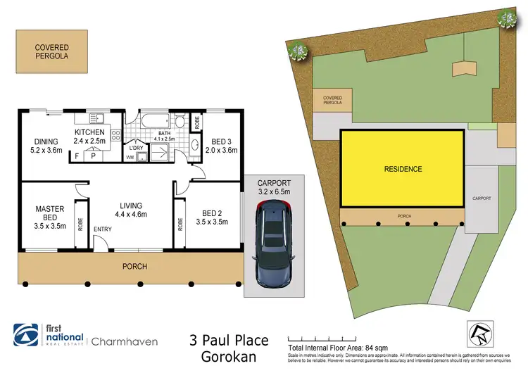 Floorplan of Homely house listing, 3 Paul Place, Gorokan NSW 2263