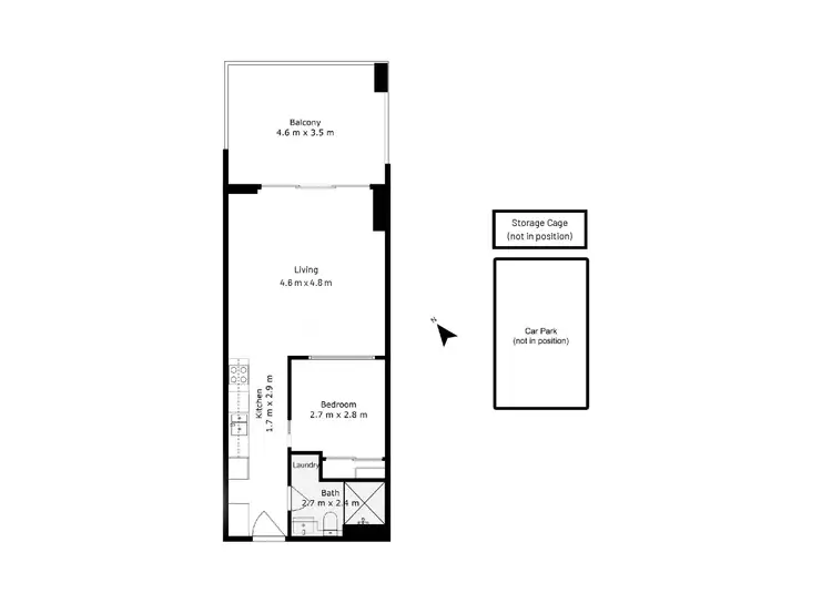 Floorplan of Homely apartment listing, 223/15 Clifton Street, Prahran VIC 3181