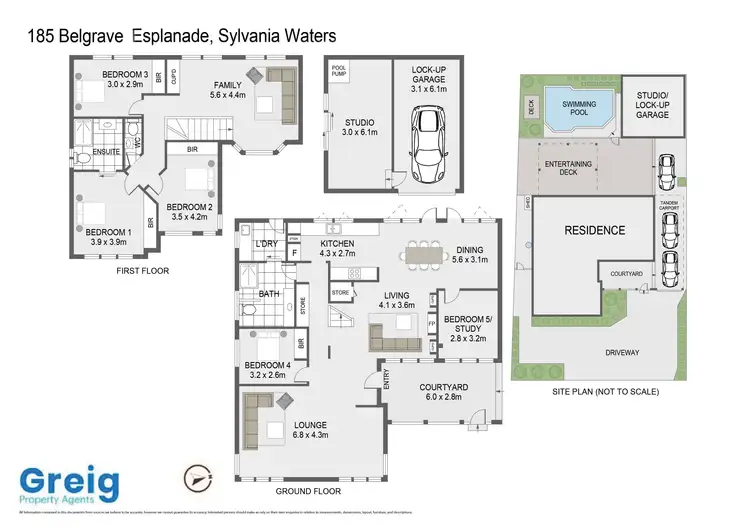 Floorplan of Homely house listing, 185 Belgrave Esplanade, Sylvania Waters NSW 2224