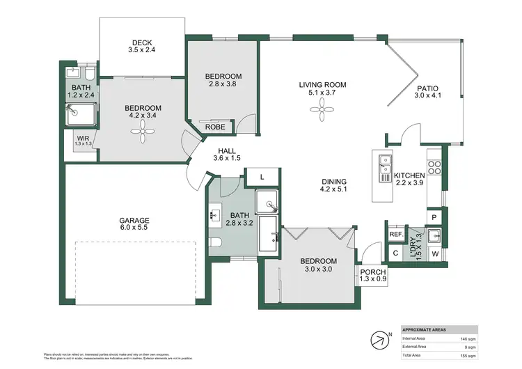 Floorplan of Homely unit listing, 2/12 Margaret Street, Warners Bay NSW 2282