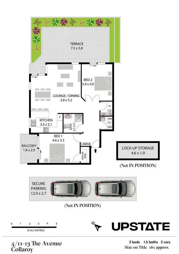 Floorplan of Homely apartment listing, 4/11-13 The Avenue, Collaroy NSW 2097