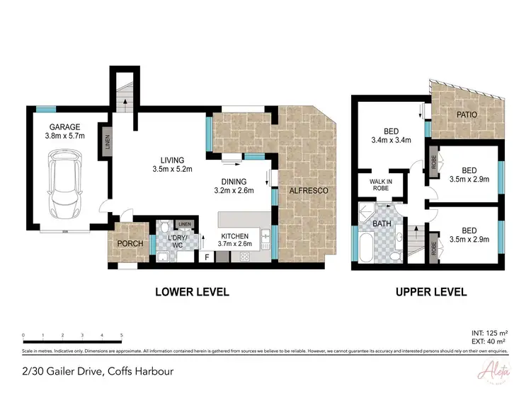 Floorplan of Homely villa listing, 2/30 Gailer Drive, Coffs Harbour NSW 2450