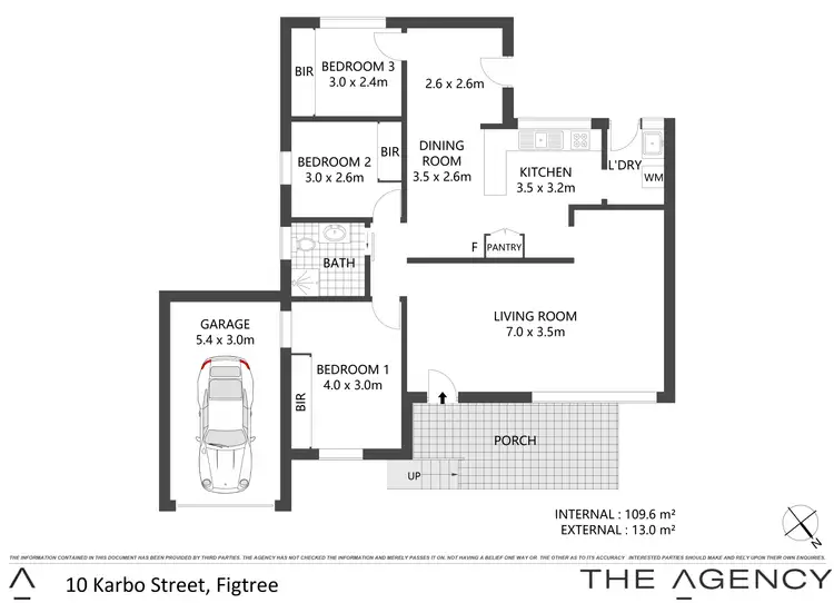 Floorplan of Homely house listing, 10 Karbo Street, Figtree NSW 2525