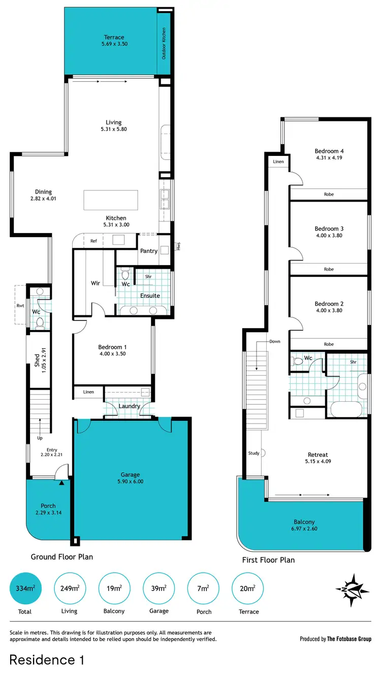 Floorplan of Homely house listing, 17 Whibley Street, Henley Beach SA 5022