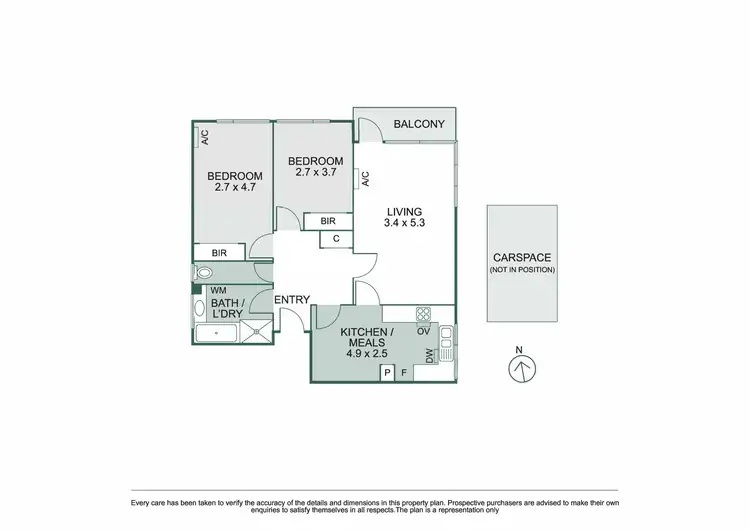 Floorplan of Homely apartment listing, 18/41 Kooyong Road, Armadale VIC 3143
