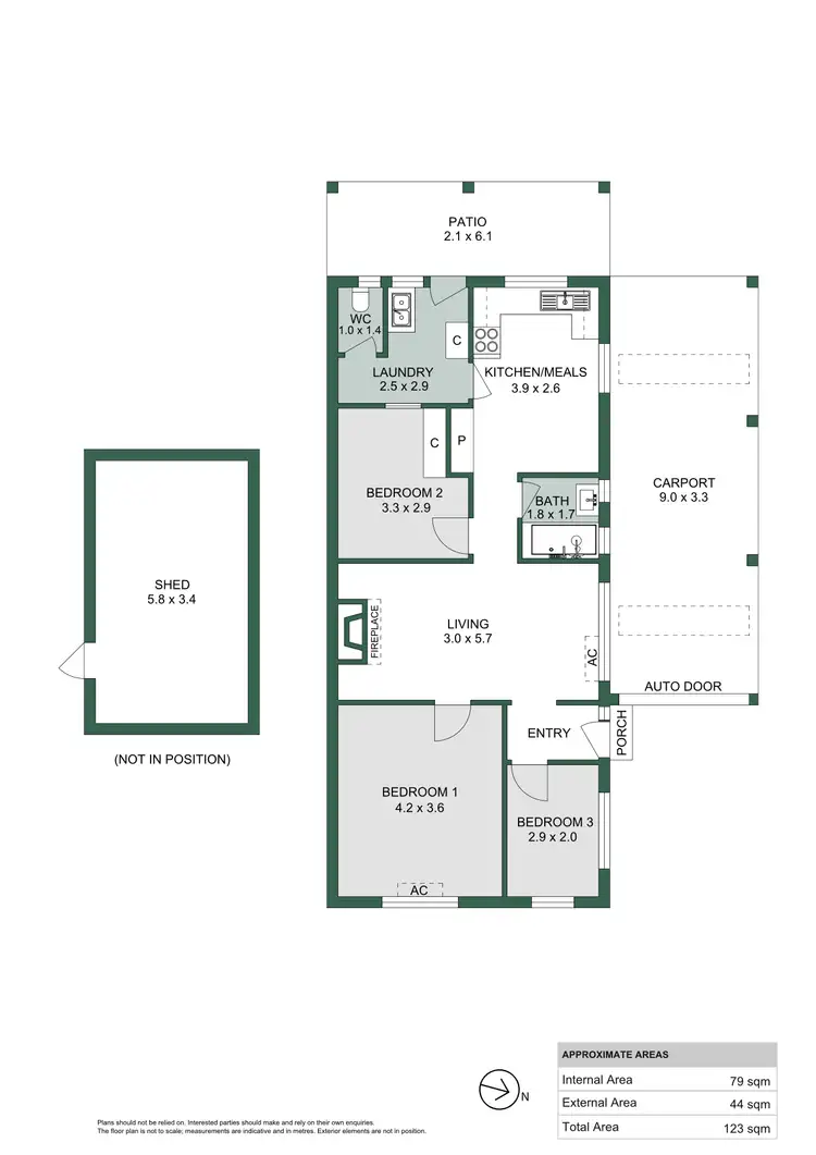 Floorplan of Homely house listing, 17 New Street, South Plympton SA 5038
