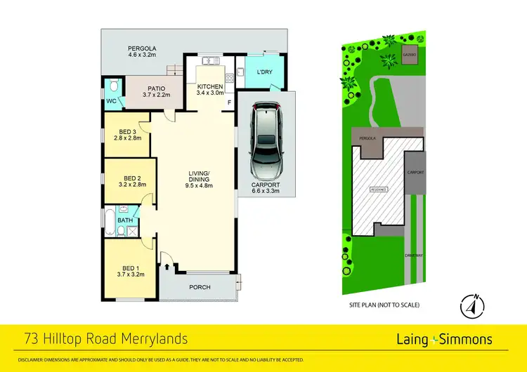 Floorplan of Homely house listing, 73 Hilltop Road, Merrylands NSW 2160