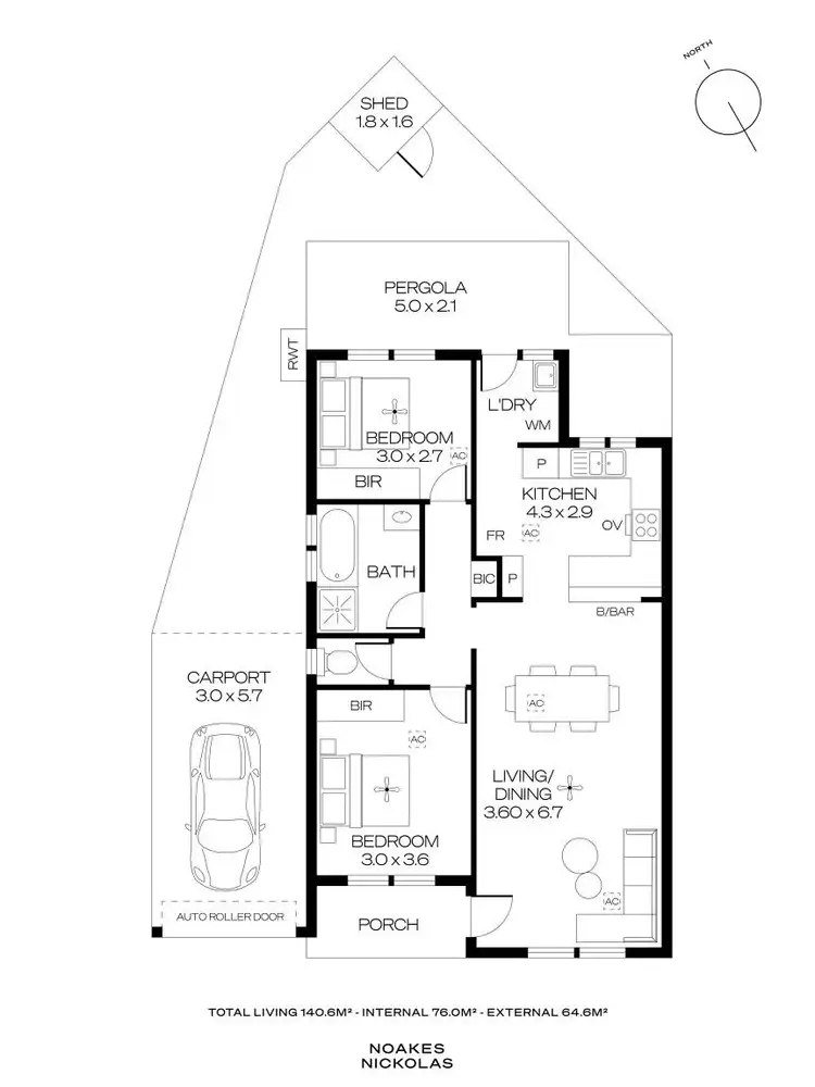Floorplan of Homely house listing, 9/32 Richards Drive, Morphett Vale SA 5162