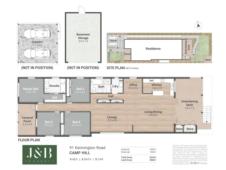 Floorplan of Homely house listing, 91 Kennington Road, Camp Hill QLD 4152