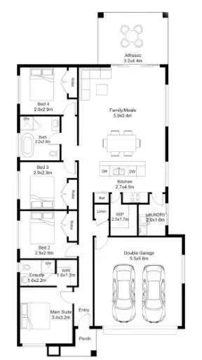 Floorplan of Homely house listing, Address available on request