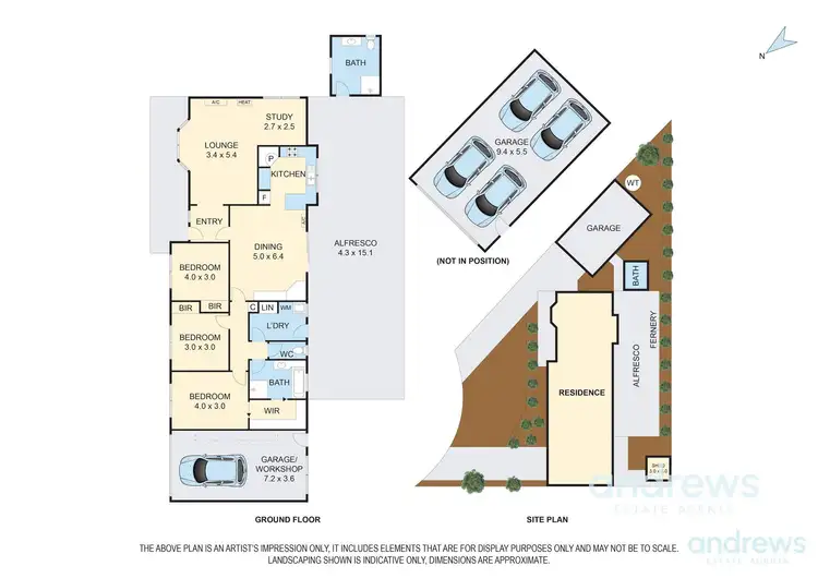 Floorplan of Homely house listing, 14 Ottoman Court, St Albans Park VIC 3219