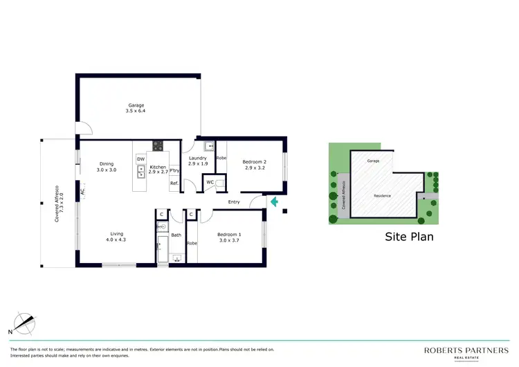 Floorplan of Homely unit listing, 2/25 Sudholz Street, Bittern VIC 3918