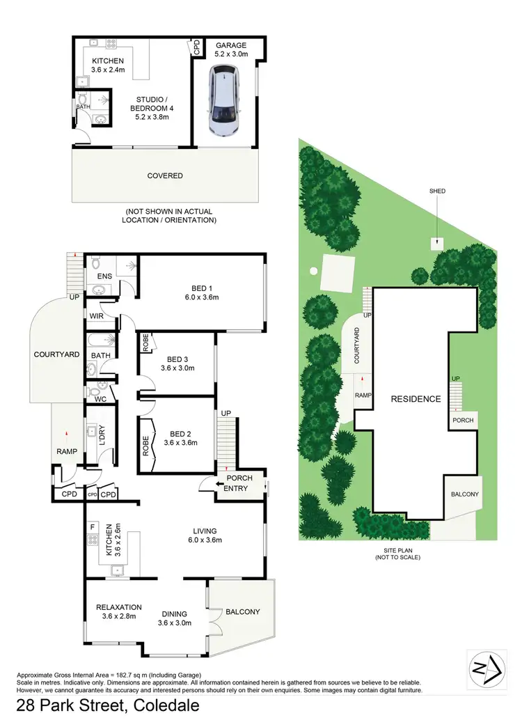Floorplan of Homely house listing, 28 Park Street, Coledale NSW 2515