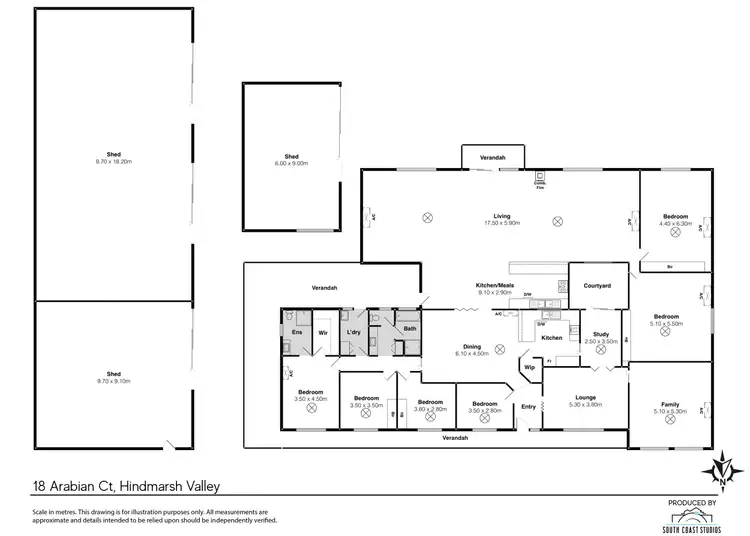 Floorplan of Homely house listing, 18 Arabian Court, Hindmarsh Valley SA 5211
