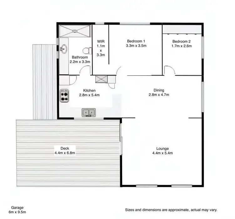 Floorplan of Homely house listing, 51-53 Seagull Drive, Loch Sport VIC 3851