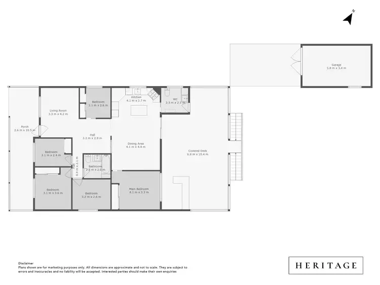 Floorplan of Homely house listing, 43 Narrunga Avenue, Buff Point NSW 2262
