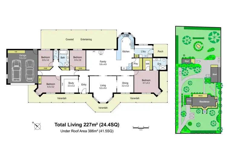 Floorplan of Homely house listing, 173 Bona Vista Road, Warragul VIC 3820