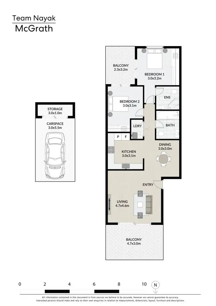 Floorplan of Homely unit listing, 22/39-45 Lydbrook Street, Westmead NSW 2145