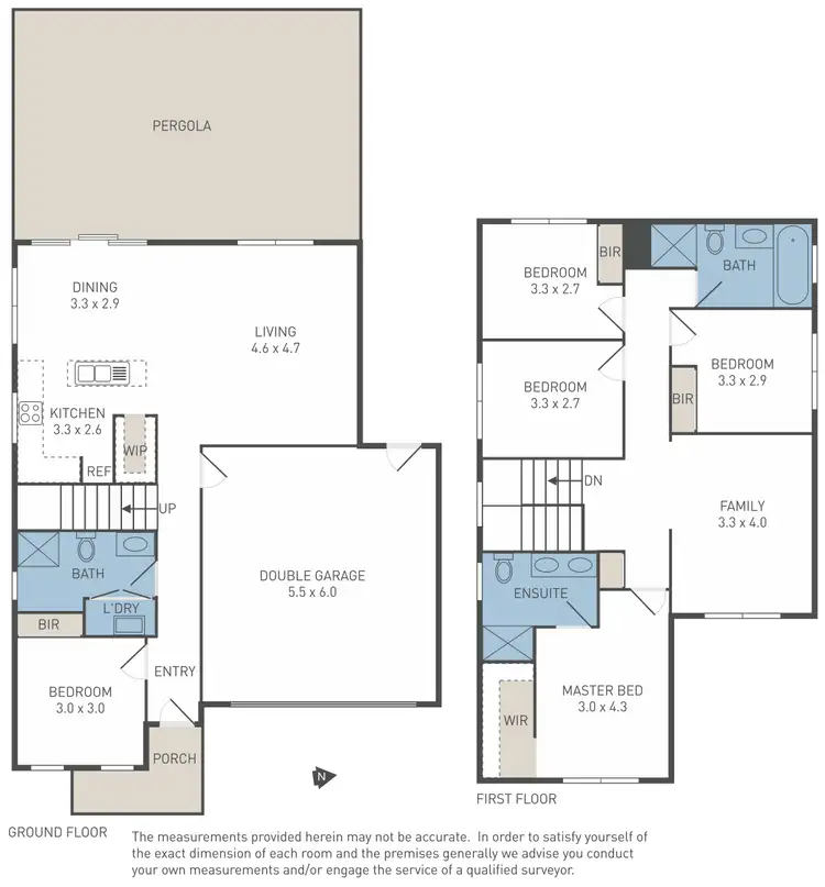 Floorplan of Homely house listing, 4 Cressy Street, Werribee VIC 3030