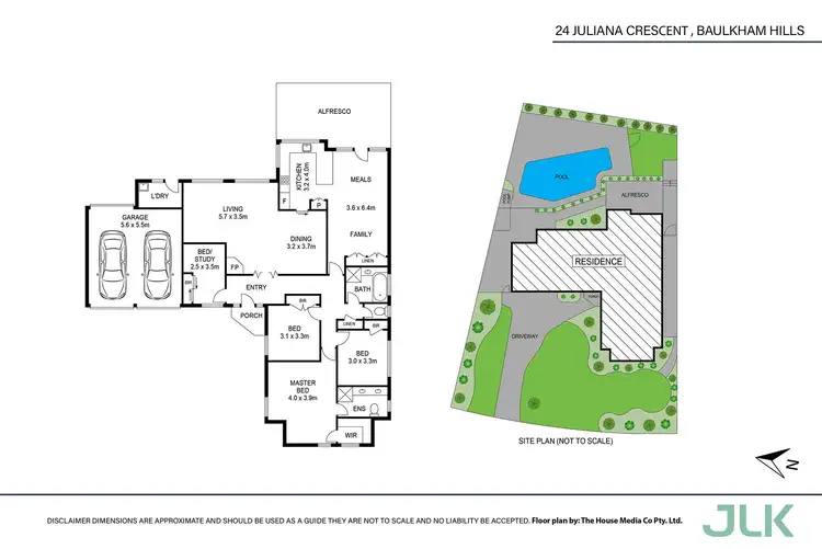 Floorplan of Homely house listing, 24 Juliana Crescent, Baulkham Hills NSW 2153