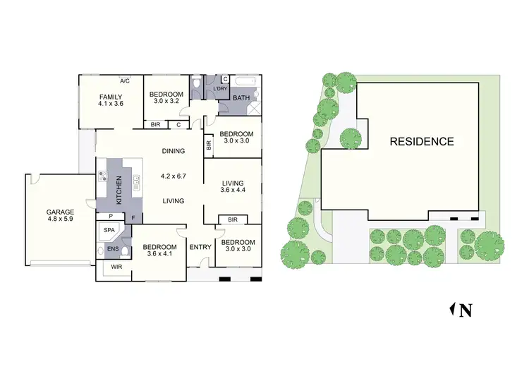 Floorplan of Homely house listing, 17 Mountain View Road, Kilsyth VIC 3137