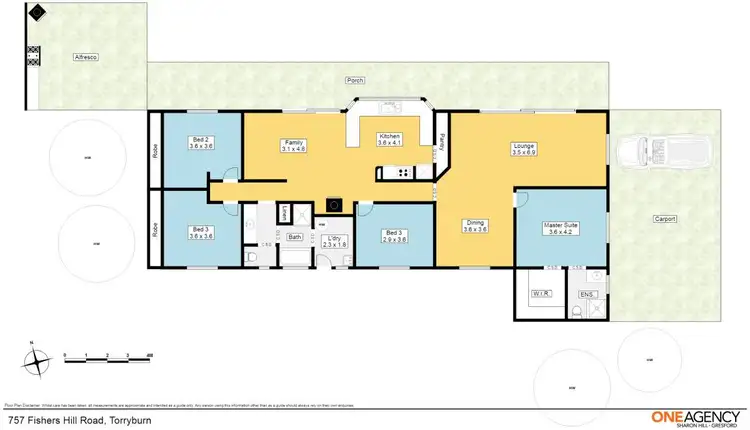 Floorplan of Homely rural property listing, 757 Fishers Hill Road, Vacy NSW 2421