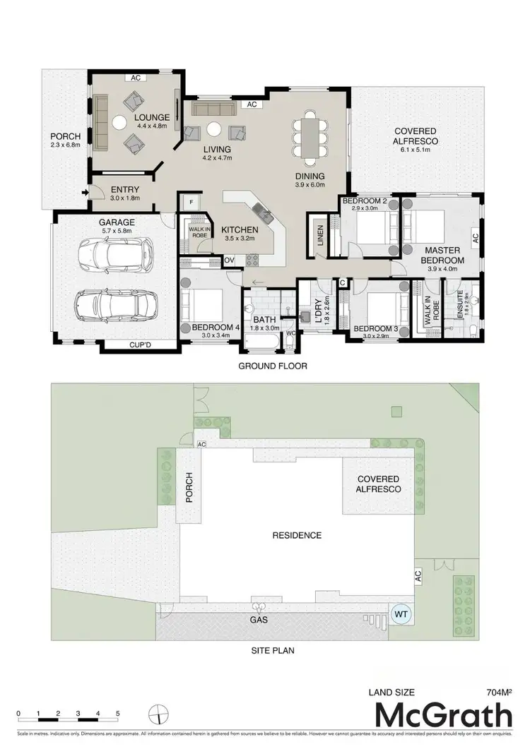 Floorplan of Homely house listing, 6 Matthew Street, Beerwah QLD 4519