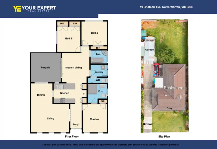 Floorplan of Homely house listing, 19 Chateau Avenue, Narre Warren VIC 3805