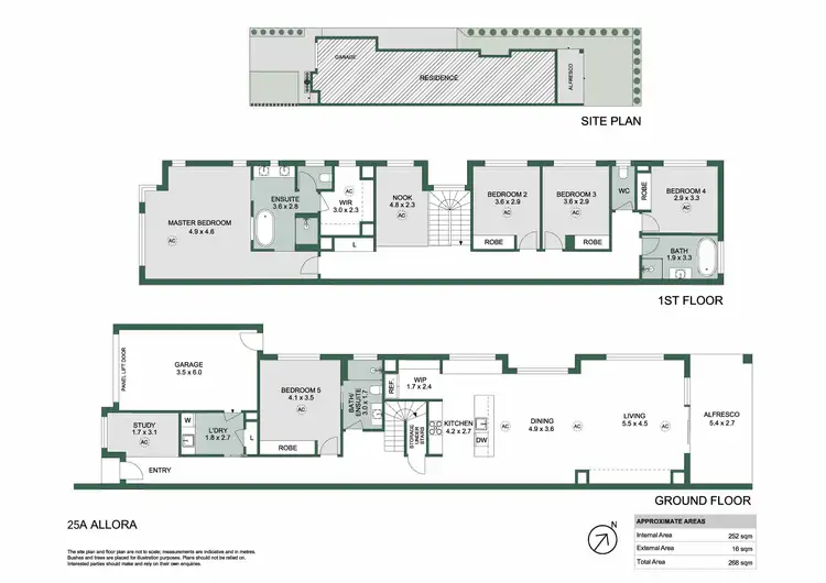 Floorplan of Homely house listing, 25A Allora Circuit, Nords Wharf NSW 2281