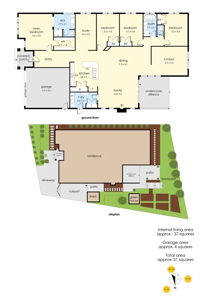Floorplan of Homely house listing, 33 Escarpment Drive, Frankston South VIC 3199