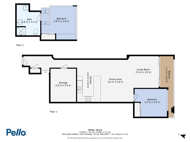 Floorplan of Homely apartment listing, 328/1 Missenden Road, Camperdown NSW 2050