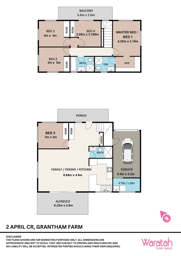 Floorplan of Homely house listing, 2 April Crescent, Riverstone NSW 2765