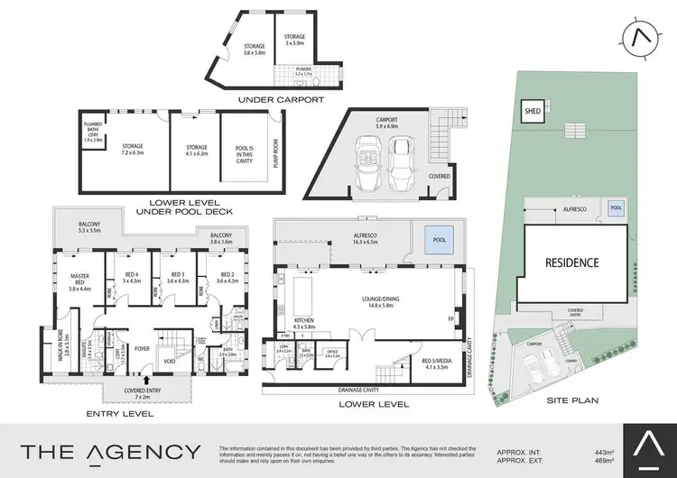 Floorplan of Homely house listing, 11 Kameruka Road, Northbridge NSW 2063