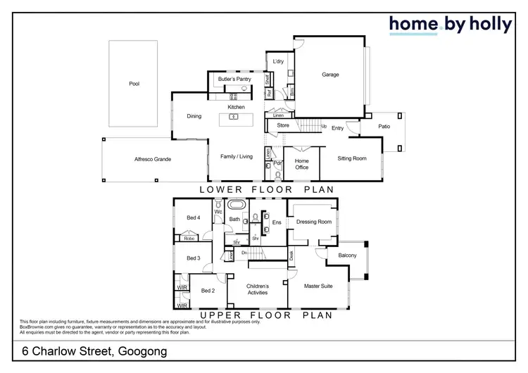 Floorplan of Homely house listing, 6 Charlow Street, Googong NSW 2620