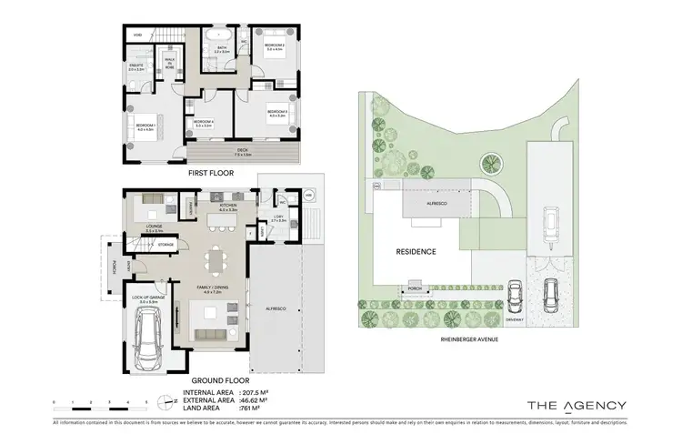 Floorplan of Homely house listing, 21 Rheinberger Avenue, Mudgee NSW 2850