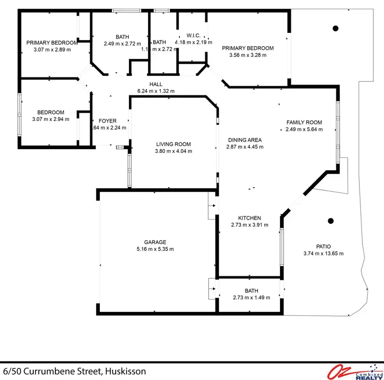 Floorplan of Homely unit listing, 6/50 Currambene Street, Huskisson NSW 2540