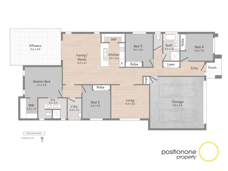 Floorplan of Homely house listing, 19 Daybreak Street, Yarrabilba QLD 4207