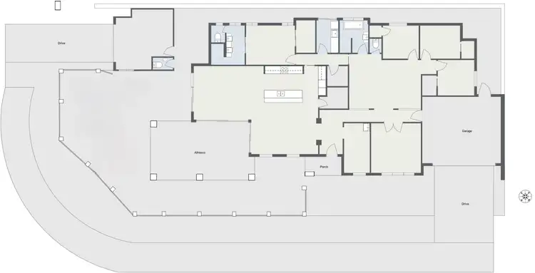 Floorplan of Homely house listing, 1 Melaleuca Drive, College Grove WA 6230