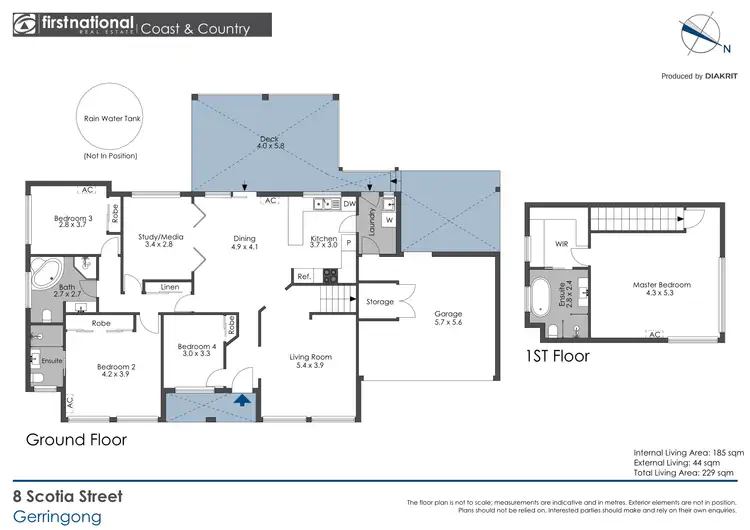 Floorplan of Homely house listing, 8 Scotia Street, Gerringong NSW 2534