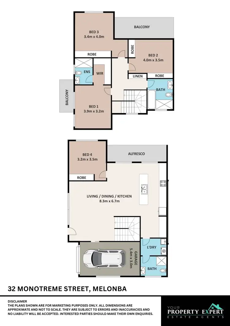 Floorplan of Homely house listing, 32 Monotreme Street (Melonba), Marsden Park NSW 2765