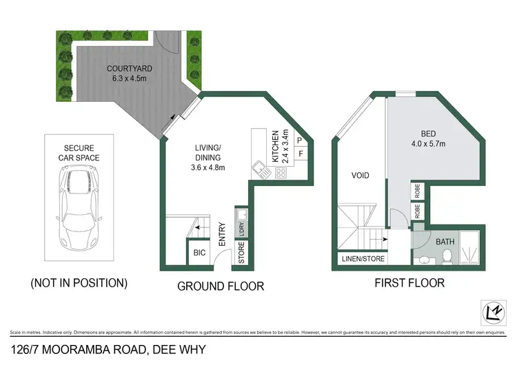 Floorplan of Homely apartment listing, 126/7 Mooramba Road, Dee Why NSW 2099