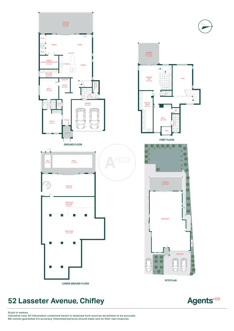 Floorplan of Homely house listing, 52 Lasseter Avenue, Chifley NSW 2036