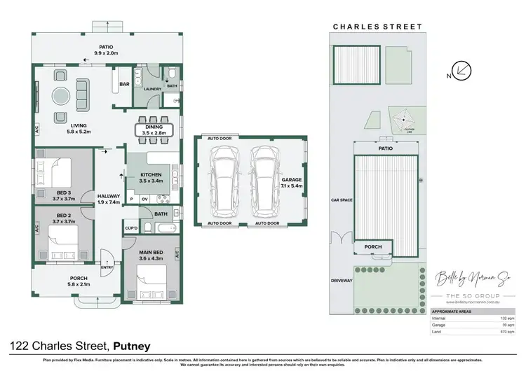 Floorplan of Homely house listing, 122 Charles Street, Putney NSW 2112