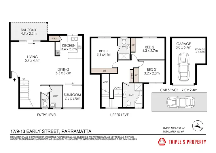 Floorplan of Homely unit listing, 17/9-13 Early Street, Parramatta NSW 2150