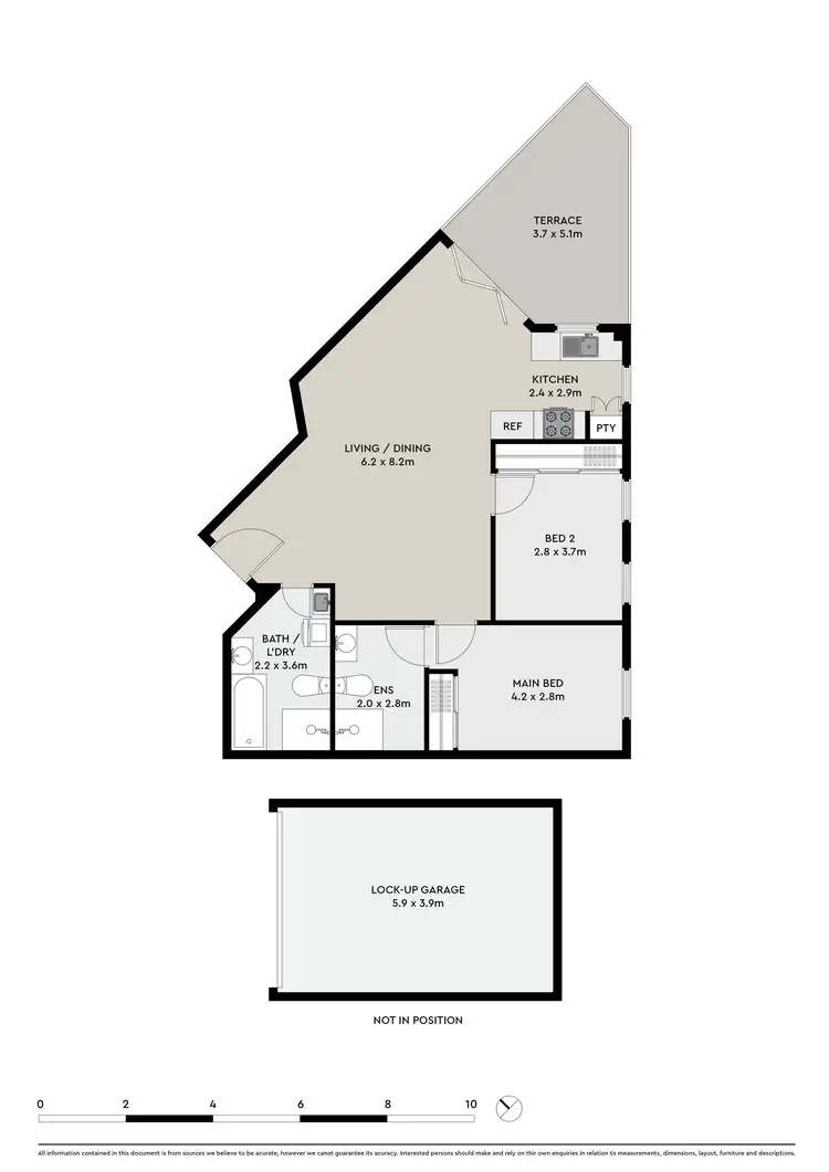 Floorplan of Homely apartment listing, 201/296 Kingsway, Caringbah NSW 2229
