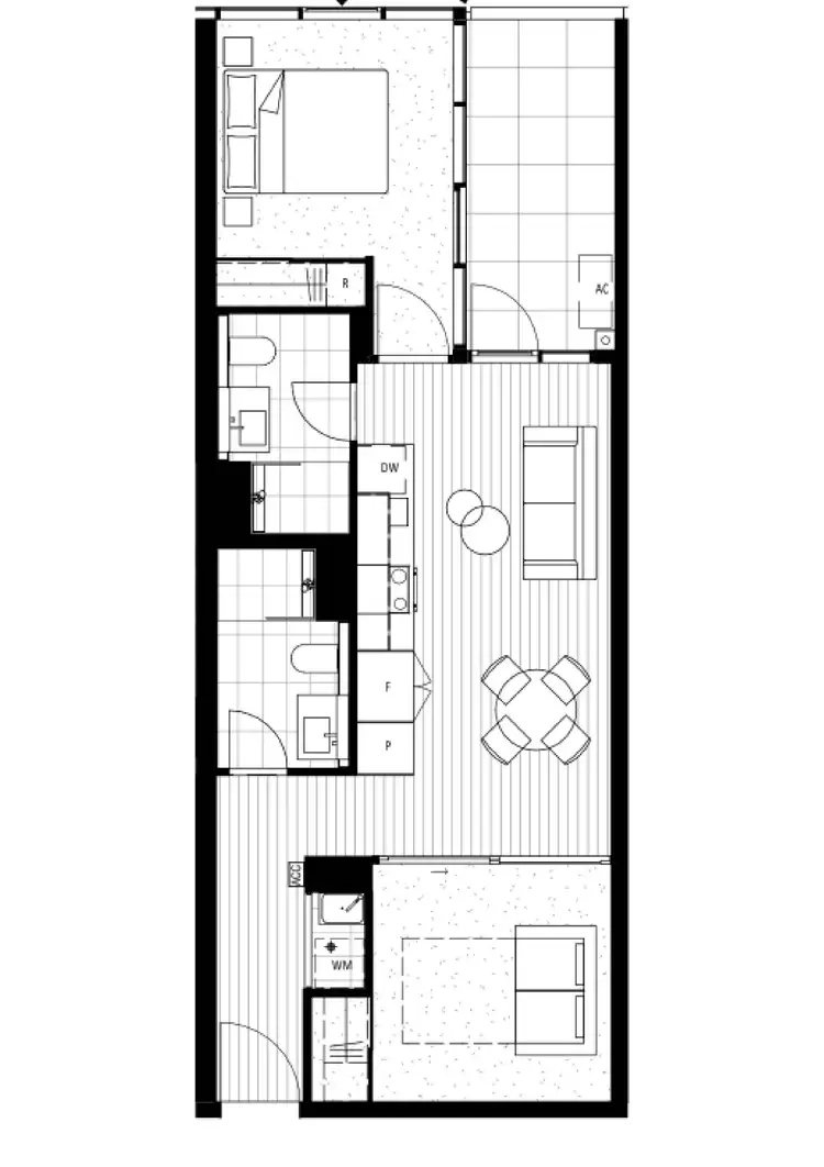 Floorplan of Homely apartment listing, 708/83 Cooyong Street, Reid ACT 2612